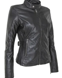 Femme Chyston Vestes, Blousons^Veste en Cuir Candice noire