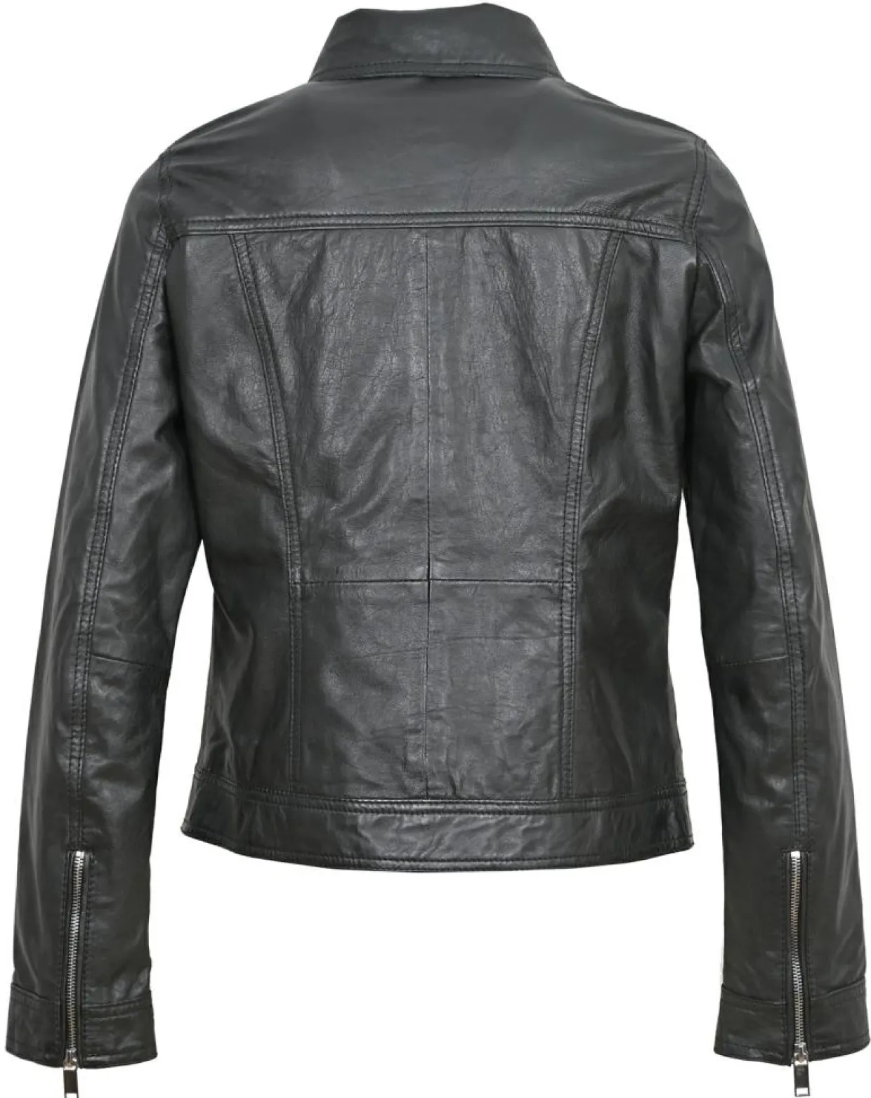 Veste en Cuir Catia noire-Blue Wellford Outlet