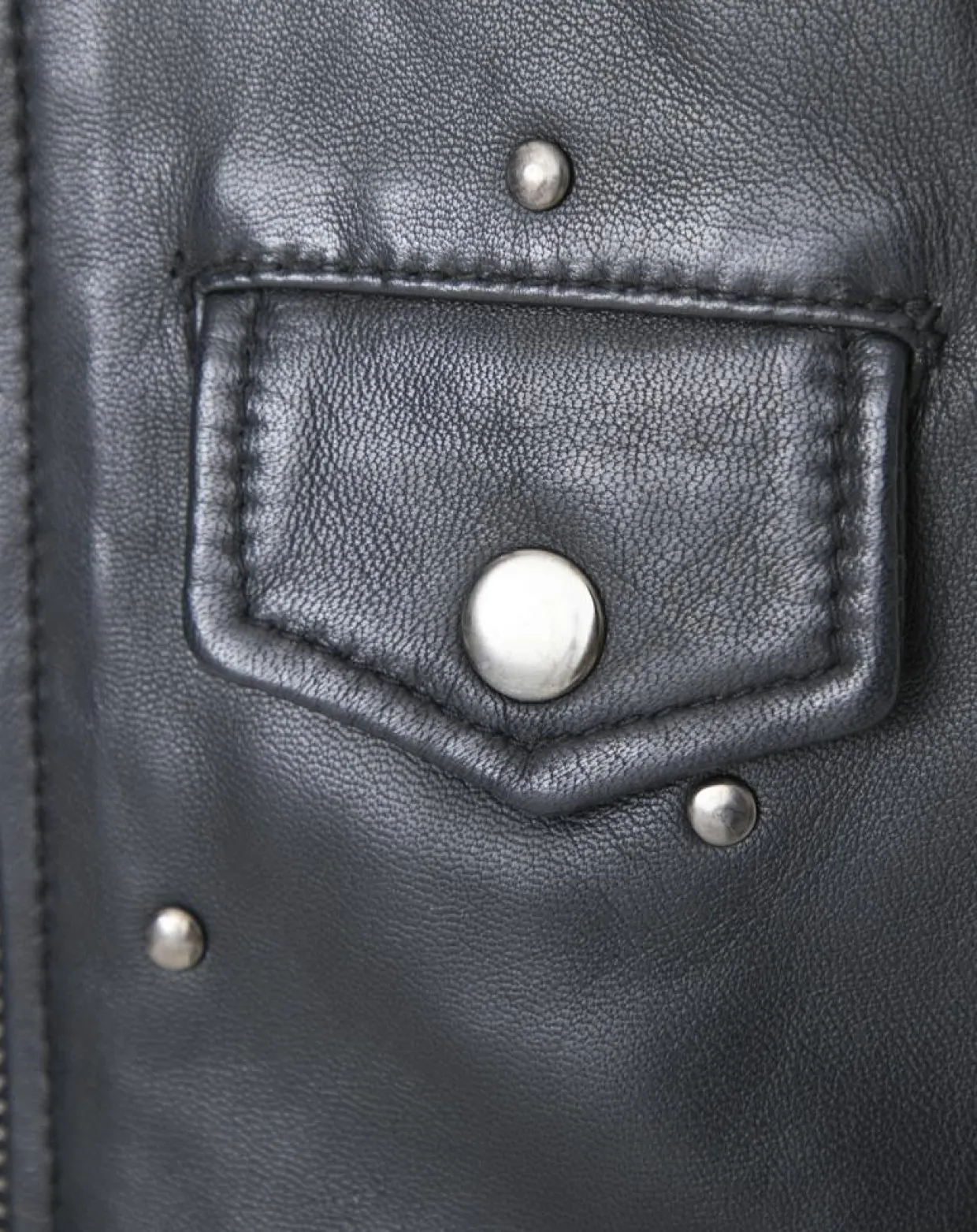 Femme Blue Wellford Vestes, Blousons^Veste en Cuir Chana noire