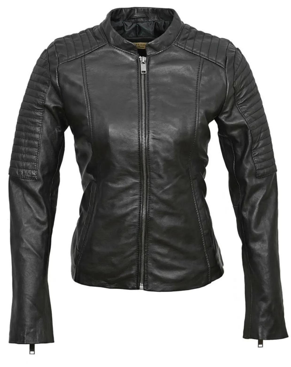 Femme Chyston Vestes, Blousons^Veste en Cuir Cheyenne noire