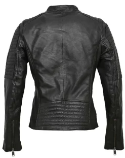 Femme Chyston Vestes, Blousons^Veste en Cuir Cheyenne noire