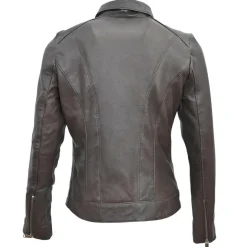 Femme Blue Wellford Vestes, Blousons^Veste en Cuir Chloris marron