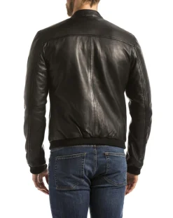Homme Blue Wellford Vestes, Blousons^Veste en Cuir Douro noire