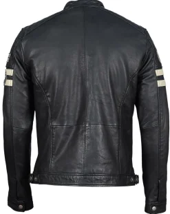 Homme Chyston Vestes, Blousons^Veste en Cuir Harty noire