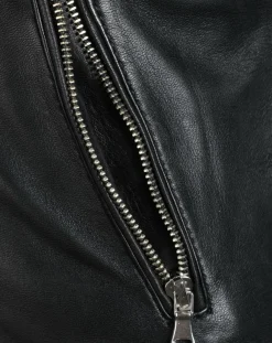 Femme Chyston Vestes, Blousons^Veste en Cuir Hortence noire