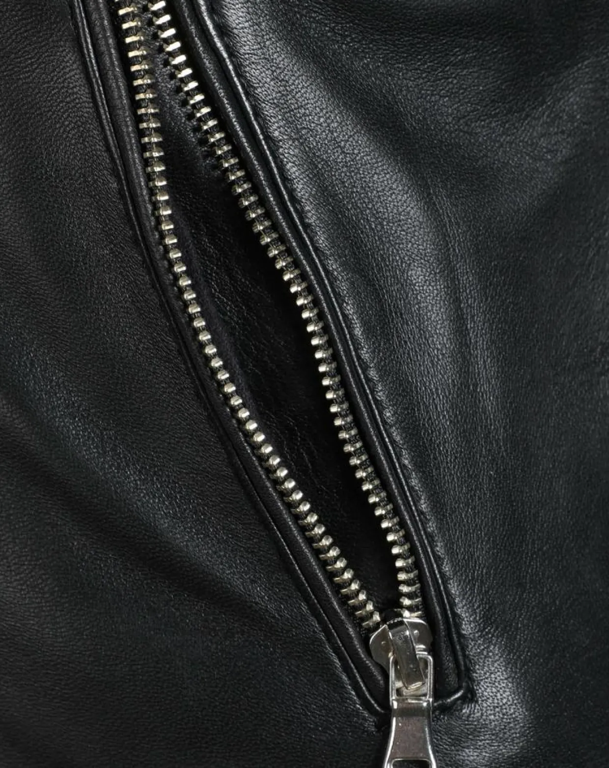 Femme Chyston Vestes, Blousons^Veste en Cuir Hortence noire