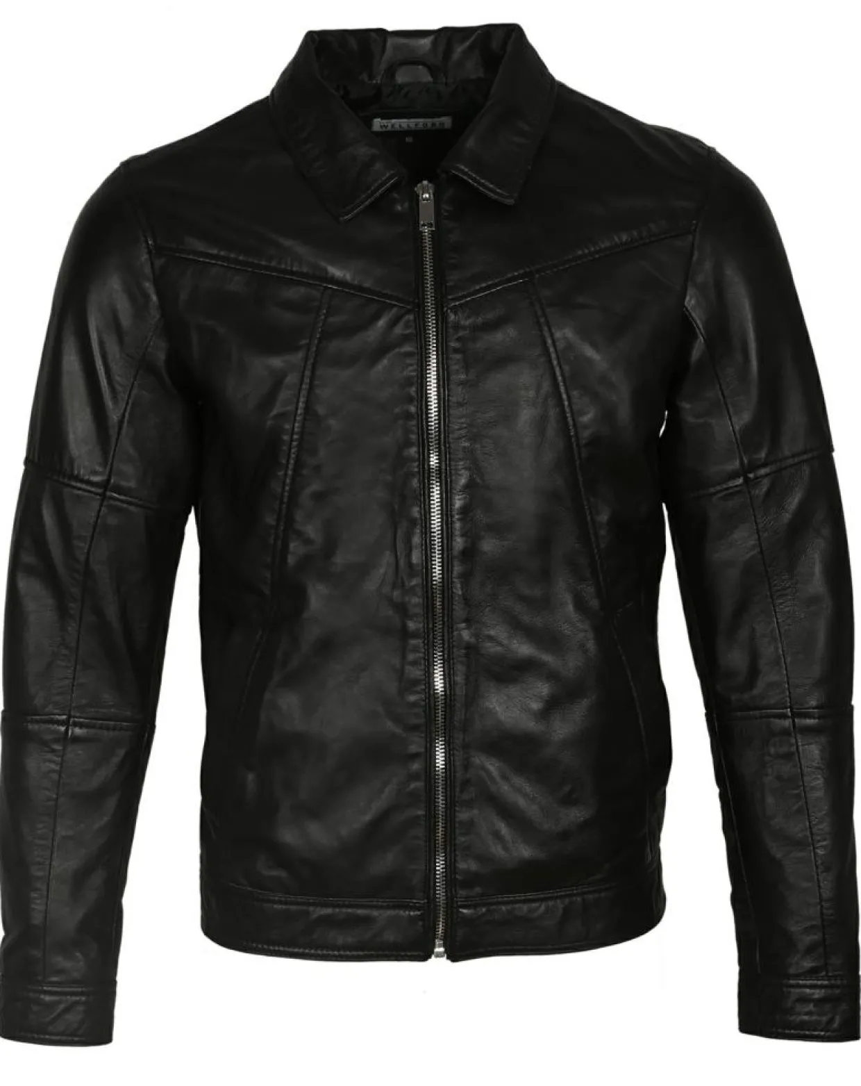 Homme Blue Wellford Vestes, Blousons^Veste en Cuir Micky noire