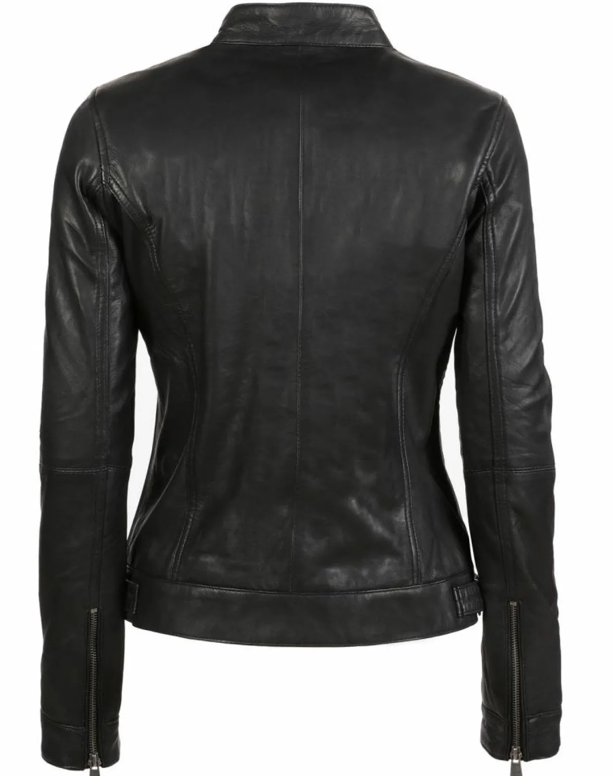 Veste en Cuir Nyra noire-Chyston Clearance
