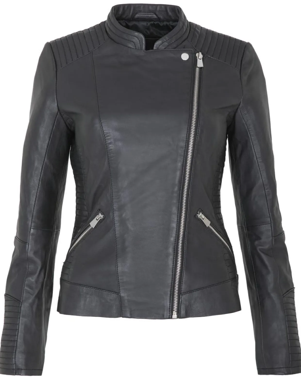 Femme Chyston Vestes, Blousons^Veste en Cuir Rosalie noire