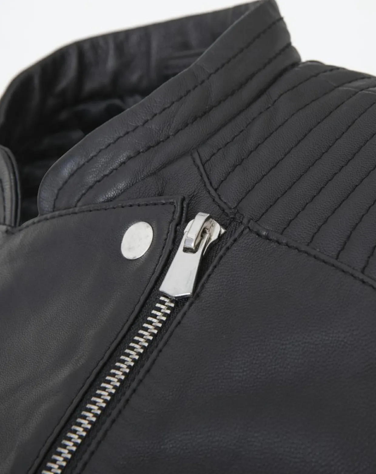 Femme Chyston Vestes, Blousons^Veste en Cuir Rosalie noire