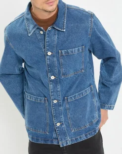 Homme Marc O'Polo Vestes, Blousons^Veste en jean bleue