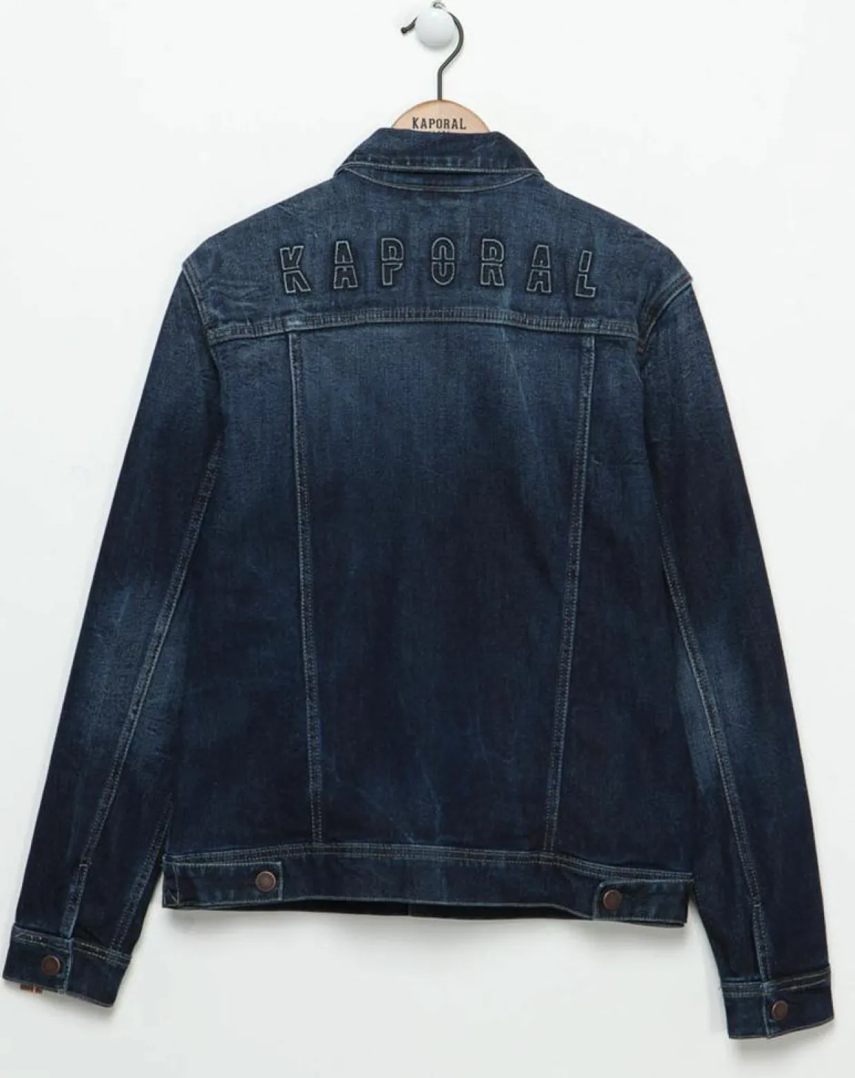 Veste en jean Krosse bleu foncé-Kaporal 5 Discount