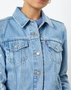 Veste en Jean Original Trucker bleue-Levi's® Hot