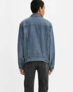 Veste en jean The Trucker original bleu moyen-Levi's® Sale