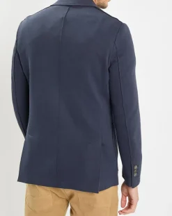 Homme Marc O'Polo Vestes, Blousons^Veste en jersey regular fit bleu marine