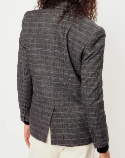 Veste en Laine mélangée Ava noire-See u Soon Discount