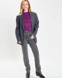 Veste en Laine mélangée Flannelle Sven 3 gris foncé-Galeries Lafayette Hot