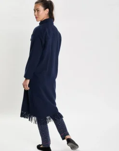 Veste en Laine mélangée Foehn bleu marine-Le Chat New