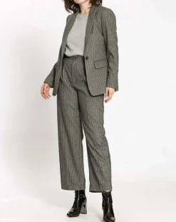 Femme See u Soon Vestes, Blousons^Veste en Laine mélangée Lilou grise