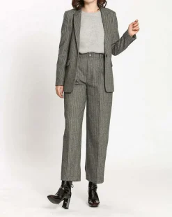 Femme See u Soon Vestes, Blousons^Veste en Laine mélangée Lilou grise