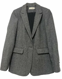 Femme See u Soon Vestes, Blousons^Veste en Laine mélangée Lilou grise