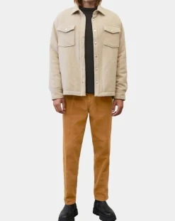 Veste en Laine mélangée Thermor beige-Marc O'Polo Clearance