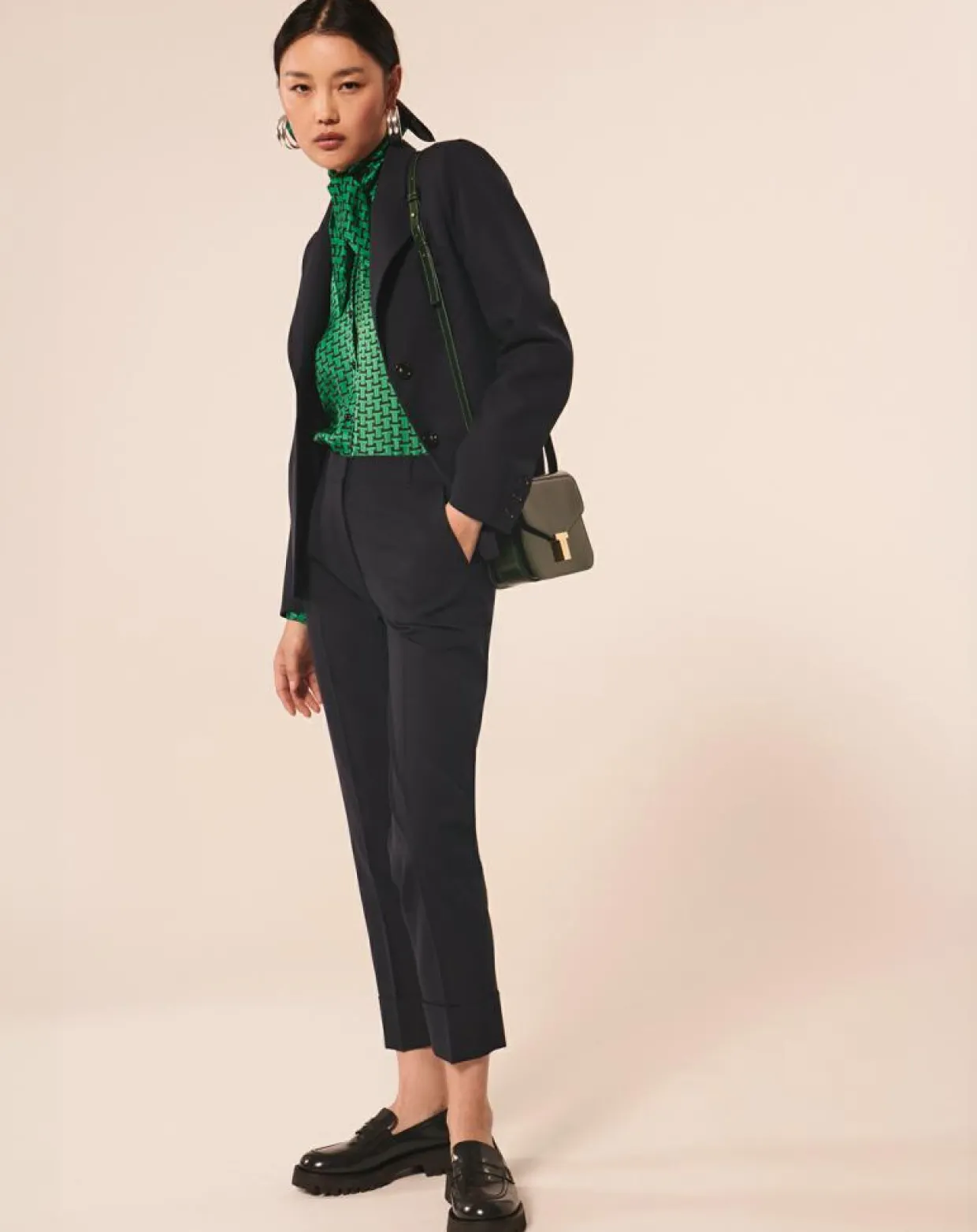 Femme Tara Jarmon Vestes, Blousons^Veste en Laine mélangée Vanny nocturne