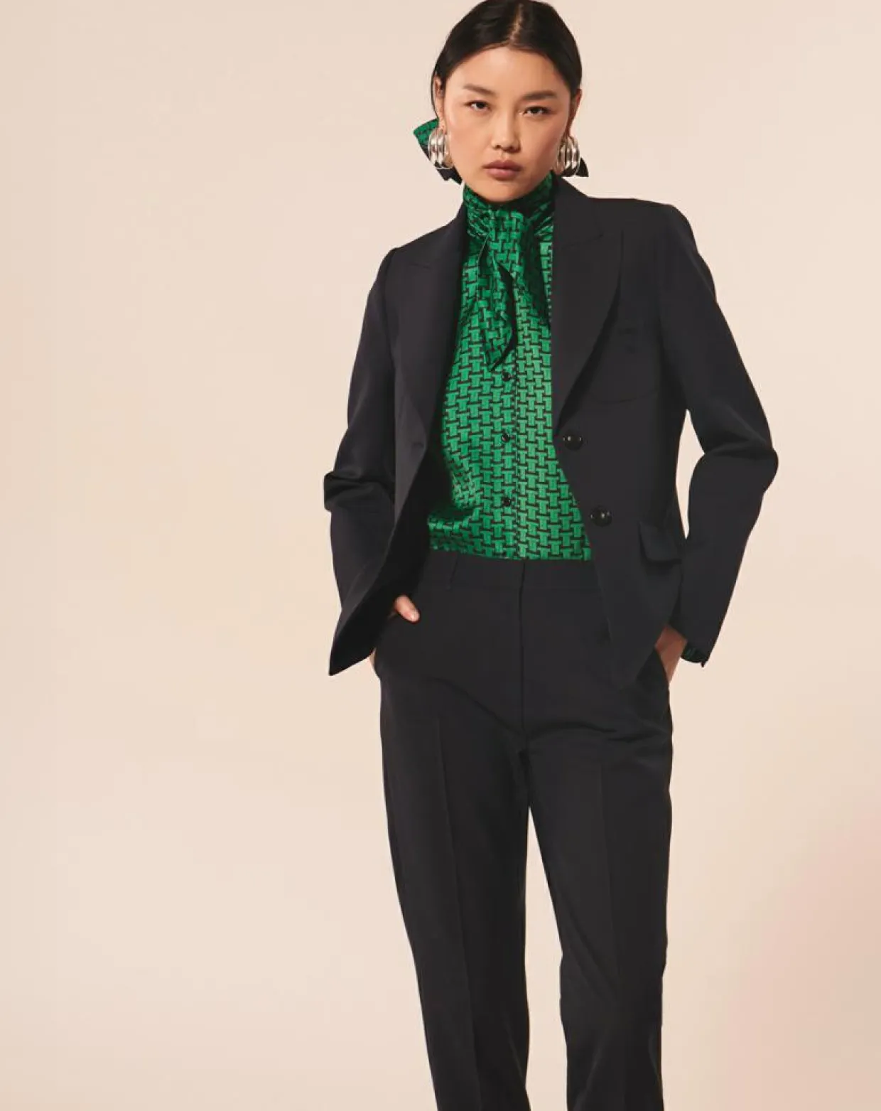 Femme Tara Jarmon Vestes, Blousons^Veste en Laine mélangée Vanny nocturne