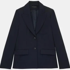 Femme Tara Jarmon Vestes, Blousons^Veste en Laine mélangée Vanny nocturne