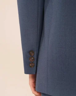 Femme Tara Jarmon Vestes, Blousons^Veste en Laine mélangée Viggo bleue