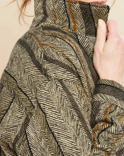 Femme Hartford Vestes, Blousons^Veste en Lin & Coton Voltige beige/noir