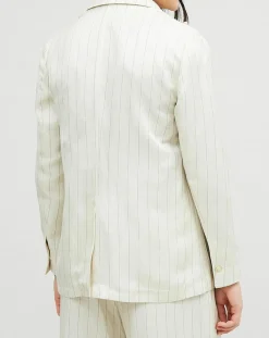 Femme Chloé Stora Vestes, Blousons^Veste en Lin mélangé Valerio écrue