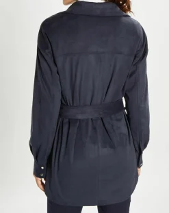 Femme Lauren Vidal Vestes, Blousons^Veste en Suédine Lou indigo