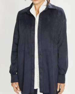 Femme Lauren Vidal Vestes, Blousons^Veste en Suédine Lou indigo