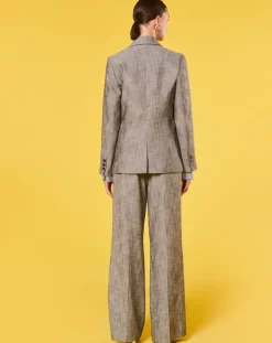 Veste en tissu flammé grise-Tara Jarmon Clearance