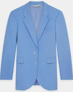 Femme Stella McCartney Vestes, Blousons^Veste en Twill Tailoring bleue