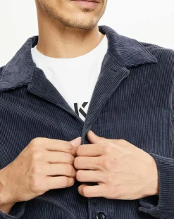 Veste en Velours côtelé Chore bleue-Dockers Online