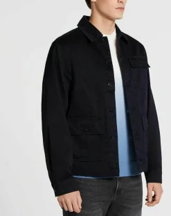 Homme Scotch & Soda Vestes, Blousons^Veste Field bleu marine