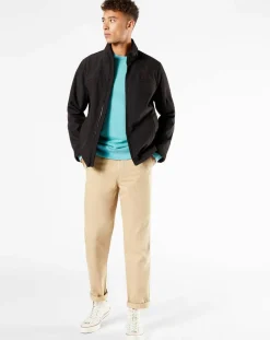 Homme Dockers Vestes, Blousons^Veste Full Zip Standcollar noire