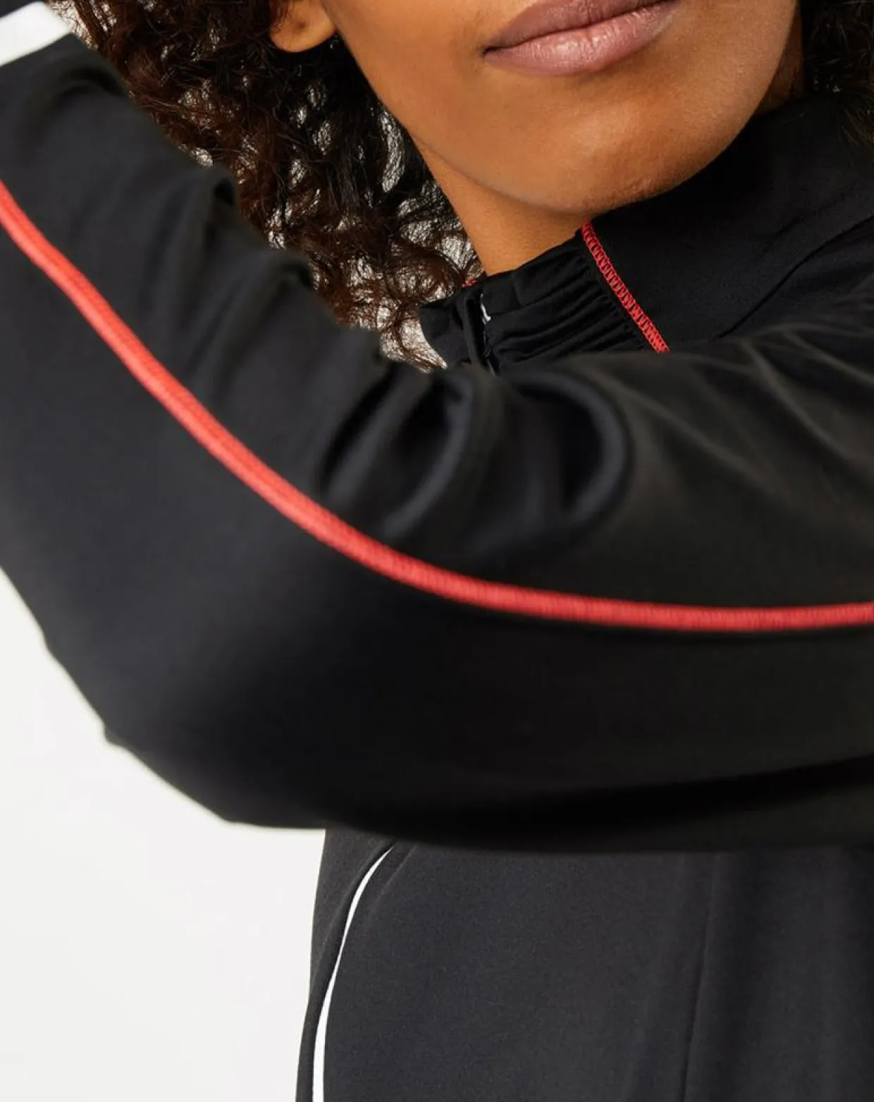 Femme Odlo Vestes, Blousons^Veste intermédiaire technique Allalin noir/rose/blanc