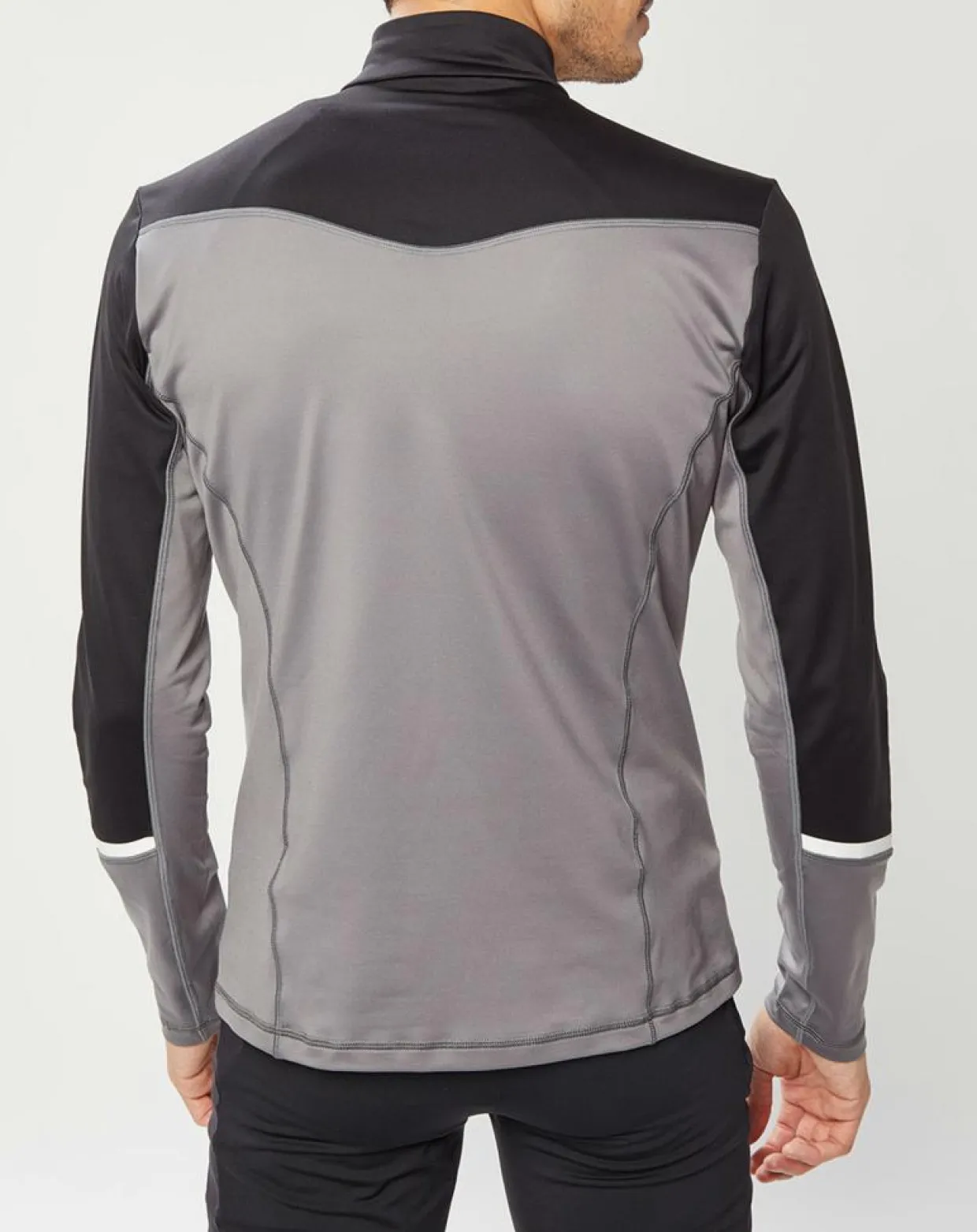 Veste intermédiaire technique Allalin gris/noir/blanc-Odlo Sale