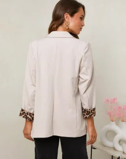Veste Justine beige-L'Armoire de Suzette Discount