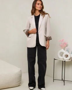 Veste Justine beige-L'Armoire de Suzette Discount