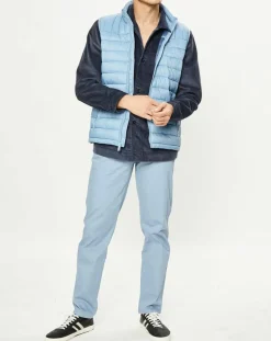 Homme Dockers Vestes, Blousons^Veste légère Lightweight Nylon Packable bleue