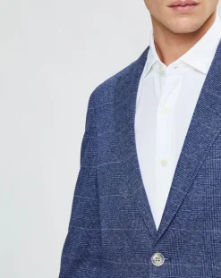 Homme Hackett London Vestes, Blousons^Veste Light Prince de Galles bleue