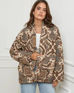 Veste Maggie camel-L'Armoire de Suzette Clearance