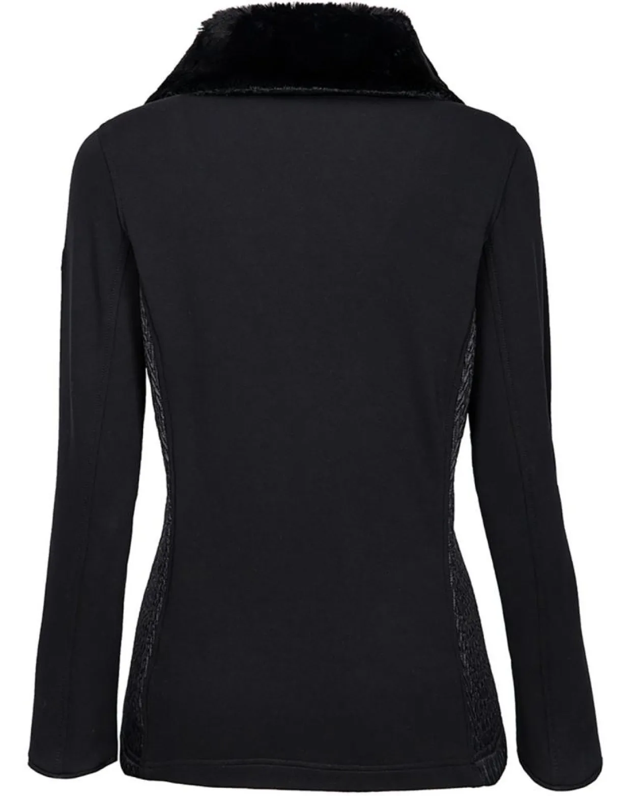 Femme Duvillard Vestes, Blousons^Veste Manon D fausse fourrure noire
