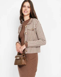 Veste Marie marron-Assuili New