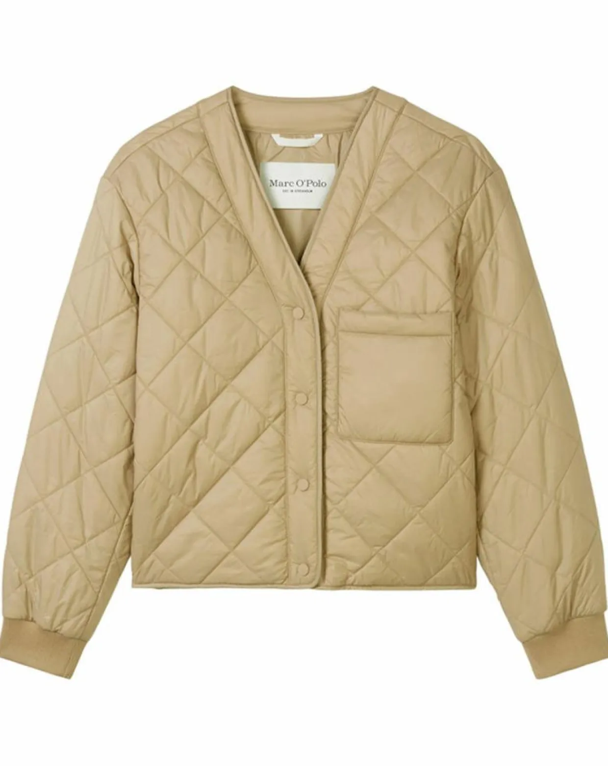 Veste Matelassée à Boutons camel-Marc O'Polo Sale