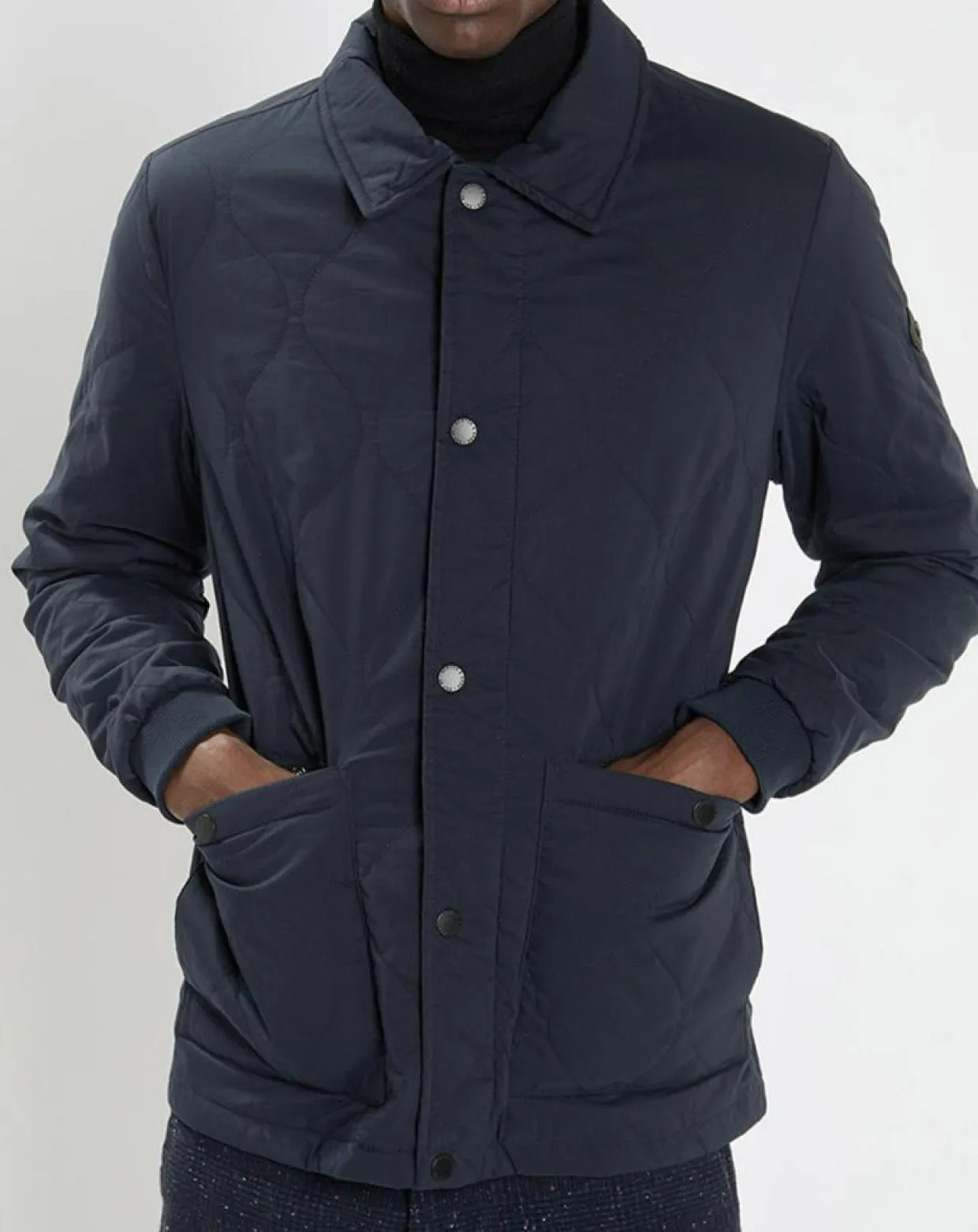 Homme Scotch & Soda Vestes, Blousons^Veste matelassée bleu marine
